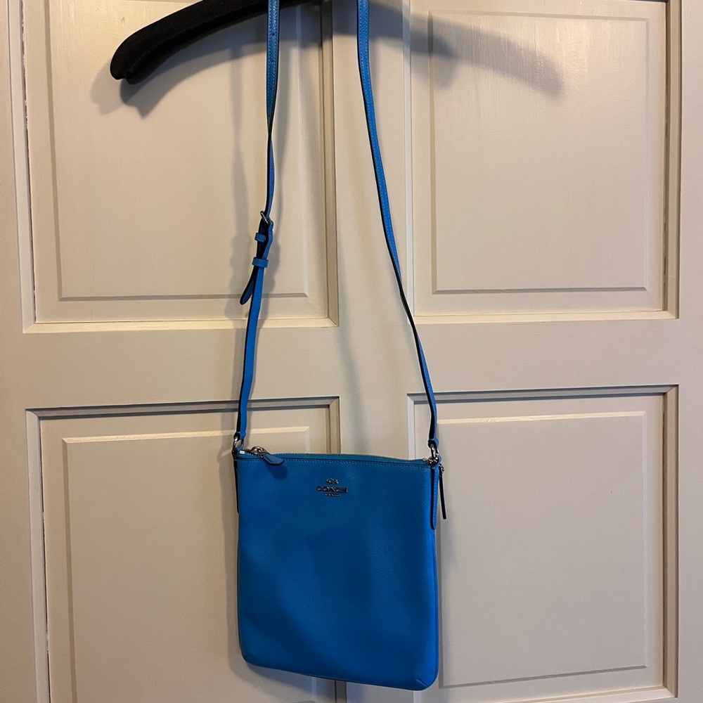 Coach Vibrant Blue Crossbody Bag
